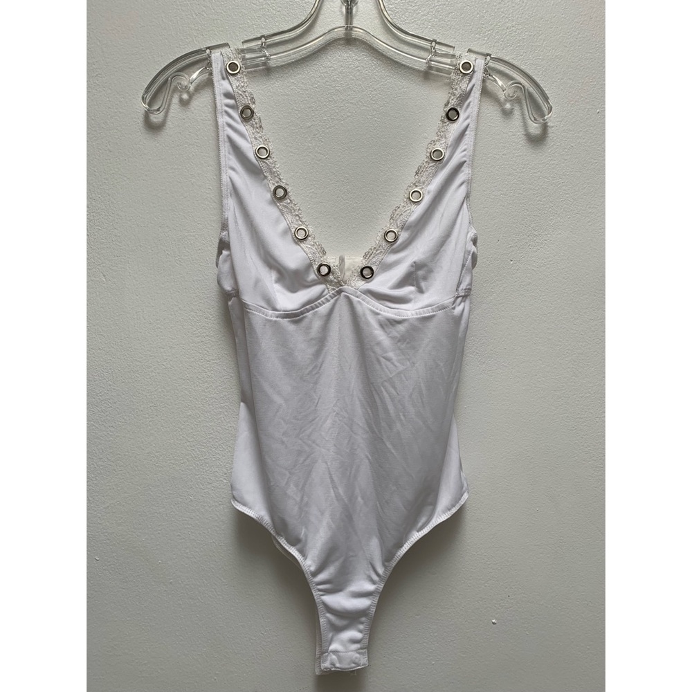 White Lace Bodysuit